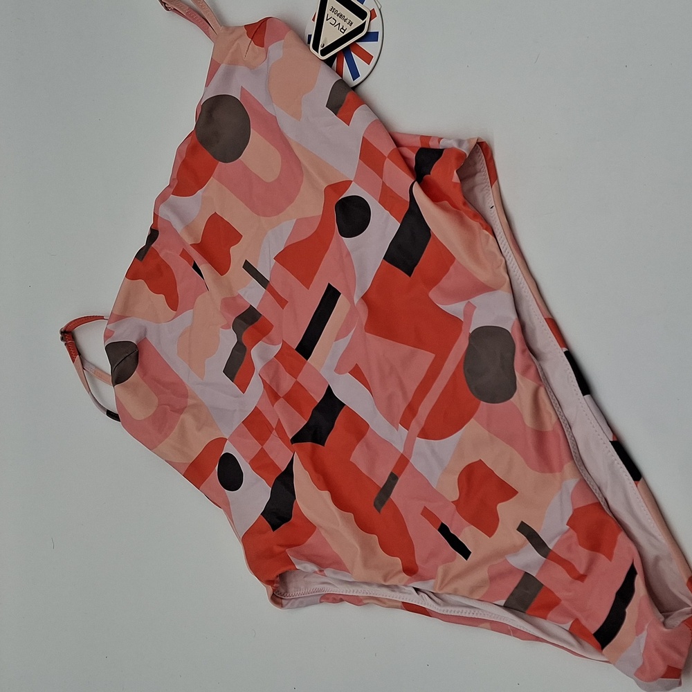RVCA ANP Jesse Brown One-Piece Swimsuit Multicolor L/12
